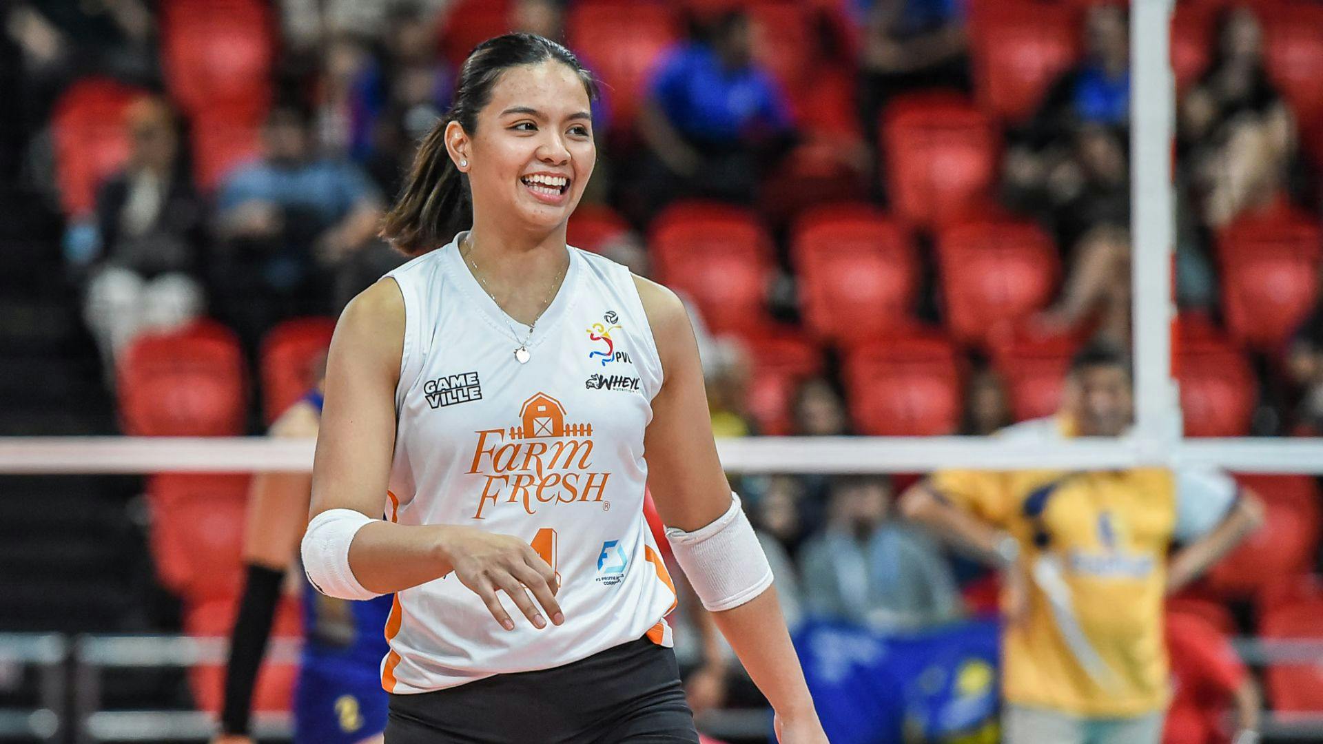 Caitlin Viray steps up in Trisha Tubu’s absence for Farm Fresh in PVL All-Filipino 